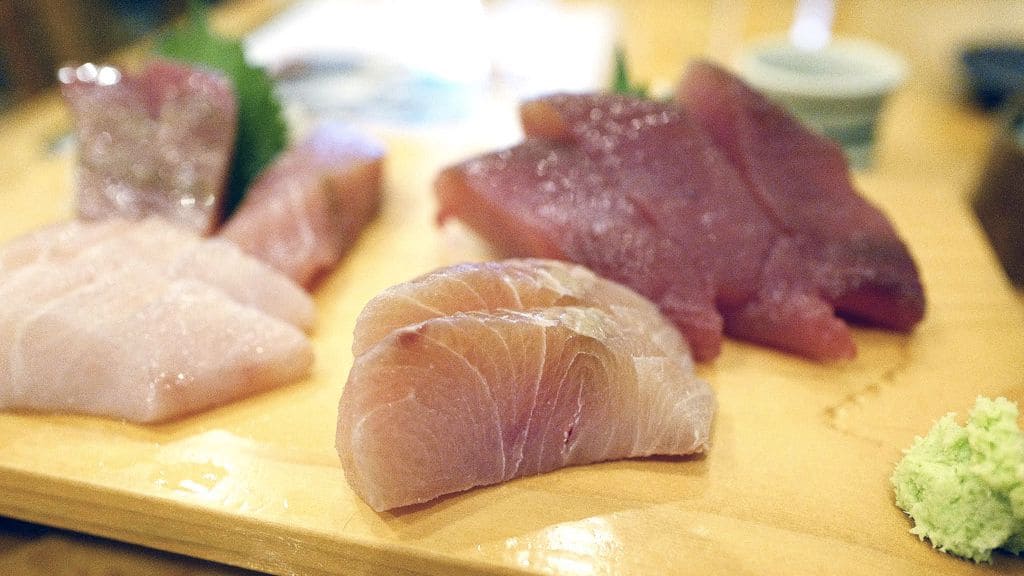 ประเภทของปลาสำหรับทำซูชิ